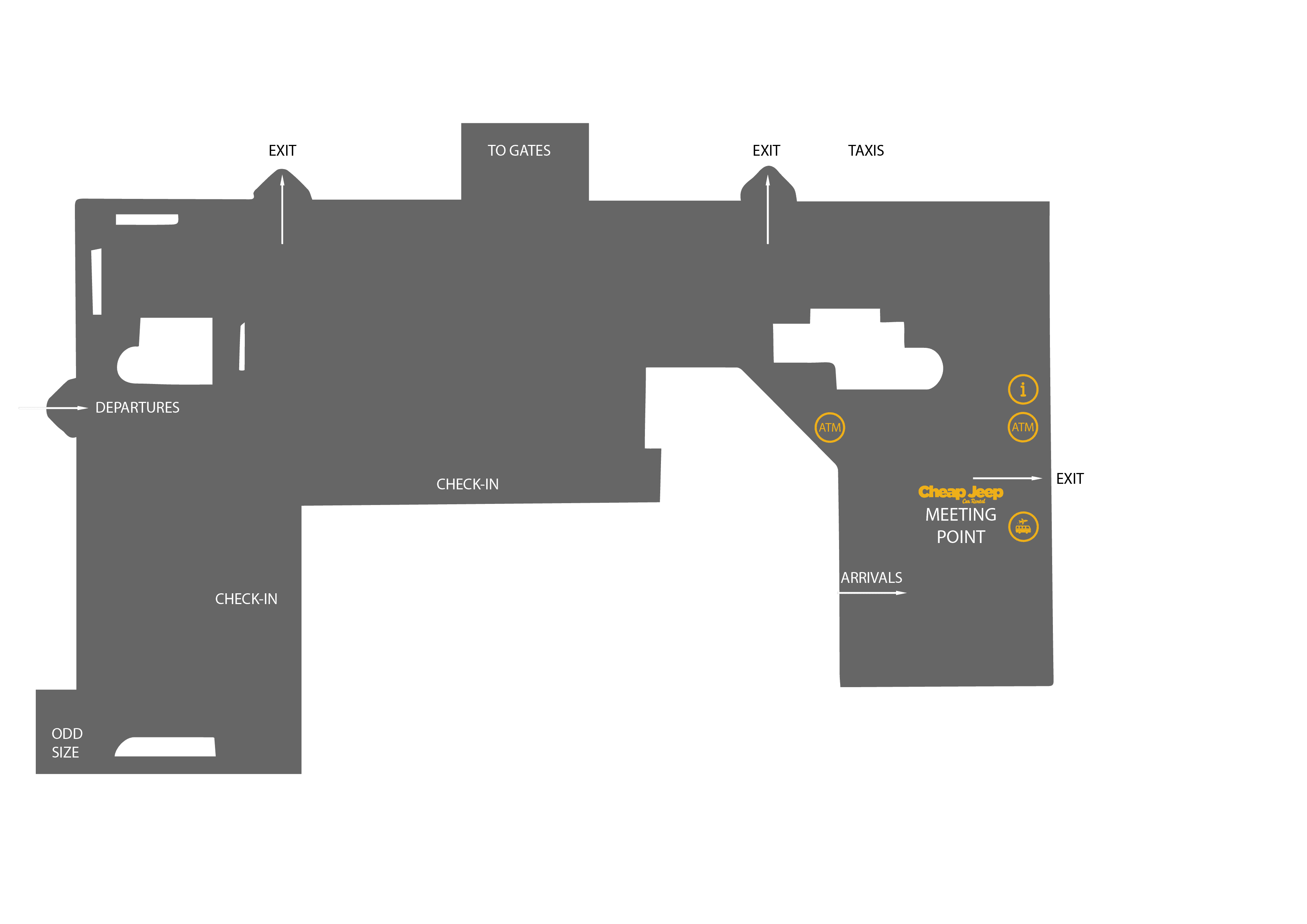 Airport meeting point map.png
